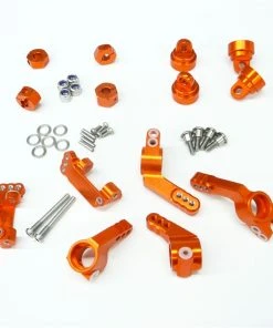 Gen3 RC Orange Aluminum Suspension Upgrade For Traxxas 1/10 2WD Slash Rustler Stampede
