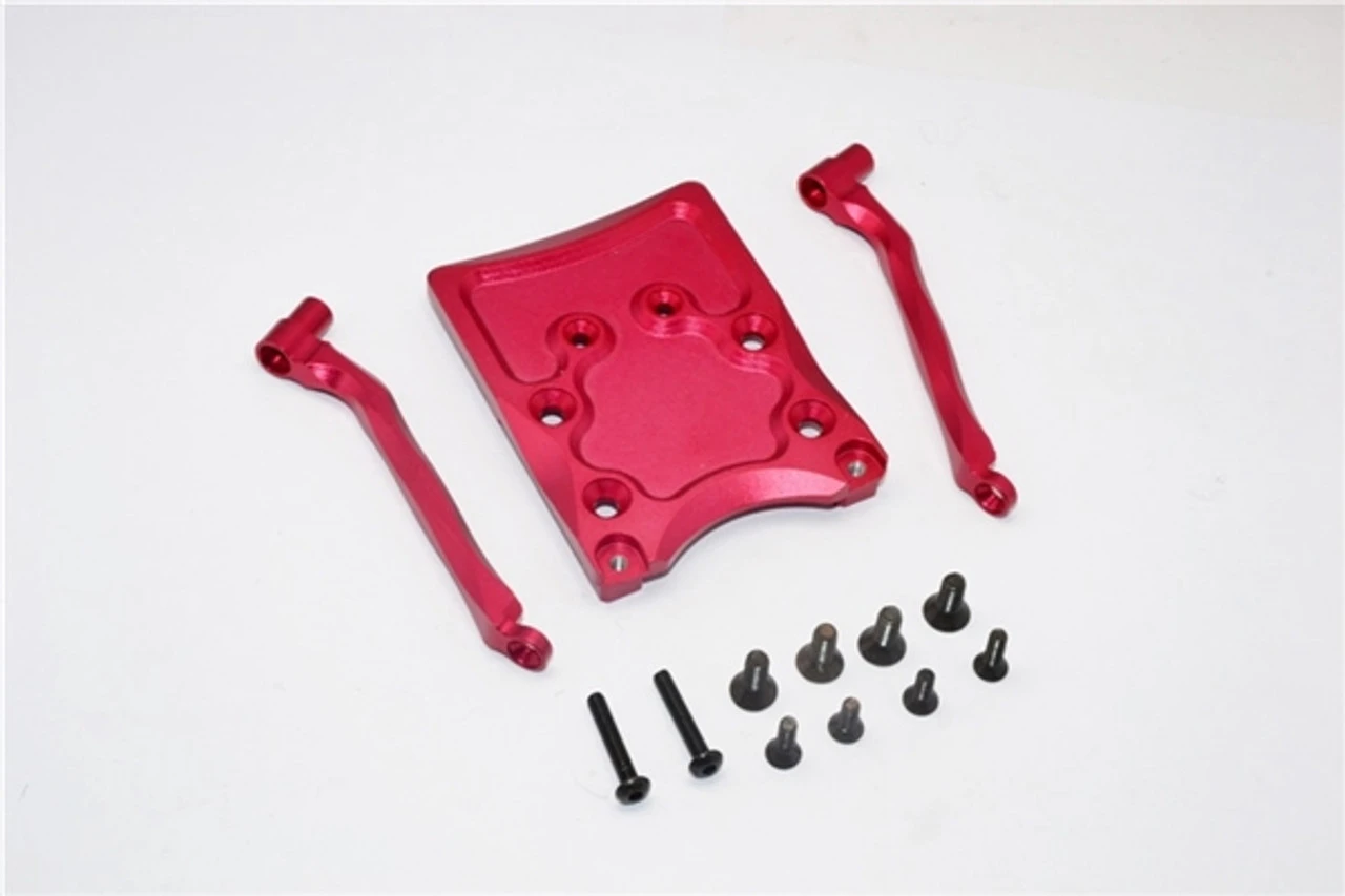 GPM Racing Ed Aluminum Rear Skid Plate Set For 2WD Stampede