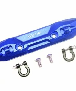GPM Racing Aluminum Front Bumper W/D-Rings For E-Revo 2.0 (Blue)