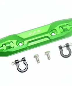 GPM Racing Aluminum Front Bumper W/D-Rings For E-Revo 2.0 (Green)