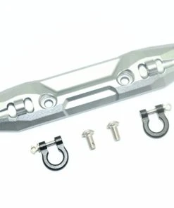 GPM Racing Aluminum Front Bumper W/D-Rings For E-Revo 2.0 (Gunmetal)