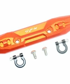 GPM Racing Aluminum Front Bumper W/D-Rings For E-Revo 2.0 (Orange)