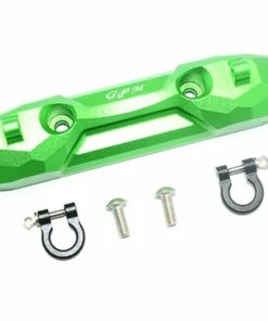 GPM Racing Aluminum Rear Bumper W/D-Rings For E-Revo 2.0 (Green)
