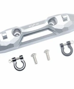 GPM Racing Aluminum Rear Bumper W/D-Rings For E-Revo 2.0 (Gunmetal)