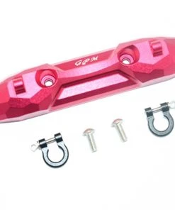 GPM Racing Aluminum Rear Bumper W/D-Rings For E-Revo 2.0 (Red)