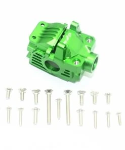 GPM Racing Aluminum Front Gearbox For 4x4 Slash Rustler Stampede (Green)