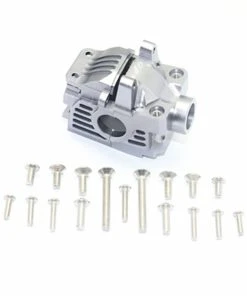 GPM Racing Aluminum Front Gearbox For 4x4 Slash Rustler Stampede (Gunmetal)