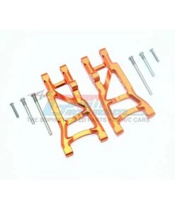 GPM Racing Orange Aluminum Rear Suspension Arms For 2WD Slash