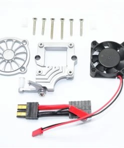 GPM Racing Unmetal Aluminum ESC Cooling Fan & EZ On/Off Switch For TRX-4