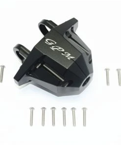 GPM Racing Black Aluminum Rear Axle Case Diff Carrier Halves For UDR