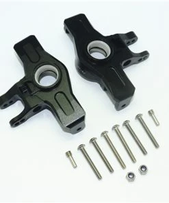 GPM Racing Black Aluminum Front Axle Carriers For UDR