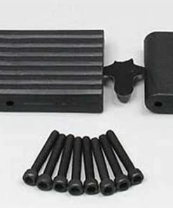 RPM Black Front & Rear Bulkhead Braces For Traxxas T-Maxx & E-Maxx