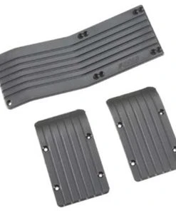 RPM 3-Piece Skid Plate Set (Black) T-Maxx 3.3, E-Maxx 16.8V & Brushless