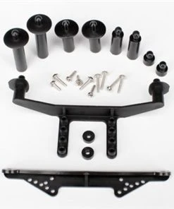 Traxxas Front & Rear Body Mount: Slash, Stampede, Rustler