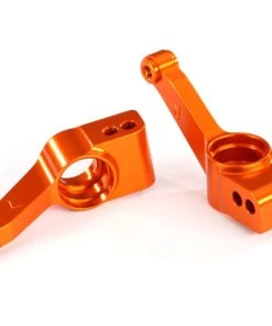 Traxxas Orange Aluminum Rear Stub Axle Carriers (2)