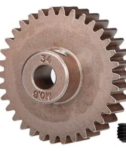 Traxxas 34-Tooth 0.8M Pinion Gear W/Set Screw For 5mm Shaft