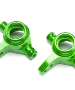 Traxxas Green 6061-T6 Aluminum Steering Blocks For 4x4 Slash Stampede Rustler
