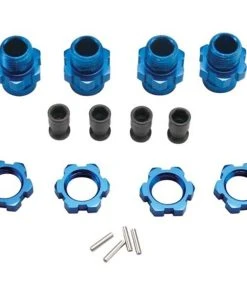 Traxxas 17mm Wheel Hex Hub Set (Blue): Slash 4x4, Stampede 4x4