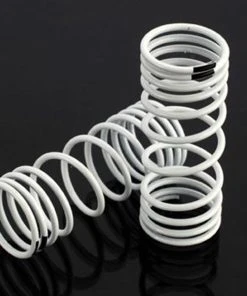 Traxxas Front White Progressive Springs (2) For Slash & Stampede 4x4