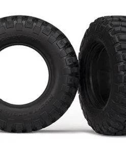 Traxxas Tires, BFGoodrich Mud-Terrain T/A KM2 (dual Profile 4.3x1.7- 2.2/3.0') (2)/ Foam Inserts (2)