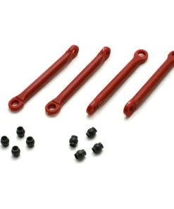 Traxxas Push Rods (4) & Hollow Balls (8): 1/16 Slash VXL