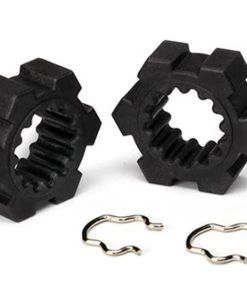 Traxxas X-Maxx Wheel Hex Hubs With Hex Clips (2)