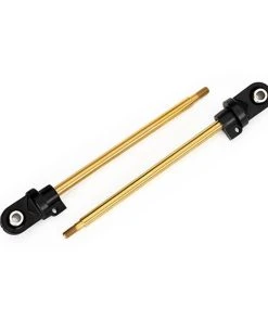 Traxxas X-Maxx TiNi GTX Shock Shafts (2) (assembled With Rod Ends And Steel Hollow Balls)