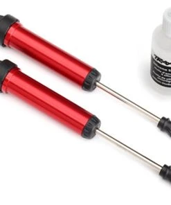 Traxxas UDR Red Aluminum GTR 134mm Assembled Front Shocks (no Threads) (2)