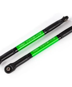 Traxxas E-Revo 2.0 VXL Green Aluminum Heavy Duty Push Rods Assembled W/Rod Ends (2)