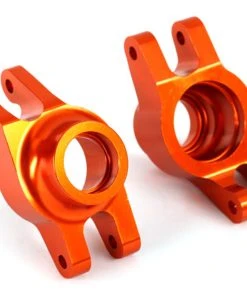 Traxxas Maxx Orange 6061-T6 Aluminum Rear Stub Axle Carriers