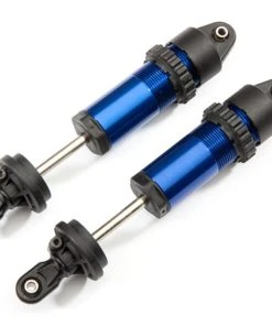 Traxxas Maxx GT-Maxx Blue Aluminum Shocks Fully Assembled W/o Springs (2)